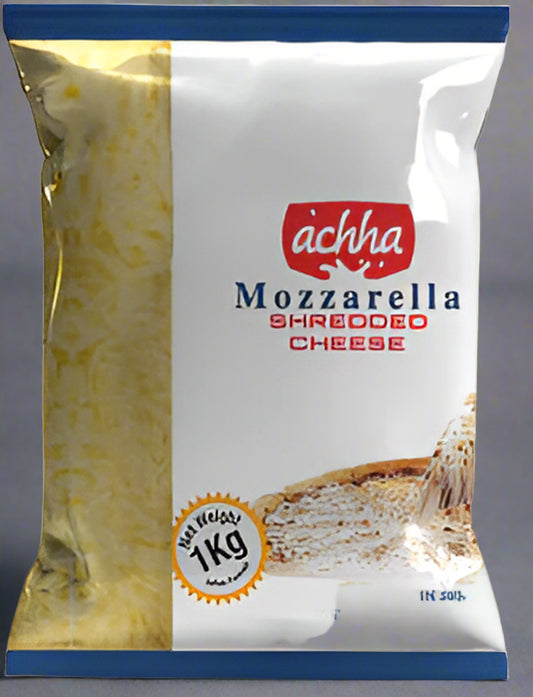 Achha Mozzarella Shredded | 2KG