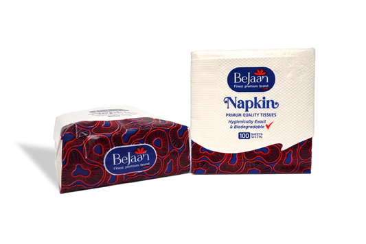 BeJaan 2-Ply Table Napkin Premium Quality Tissues (50 Sheets)