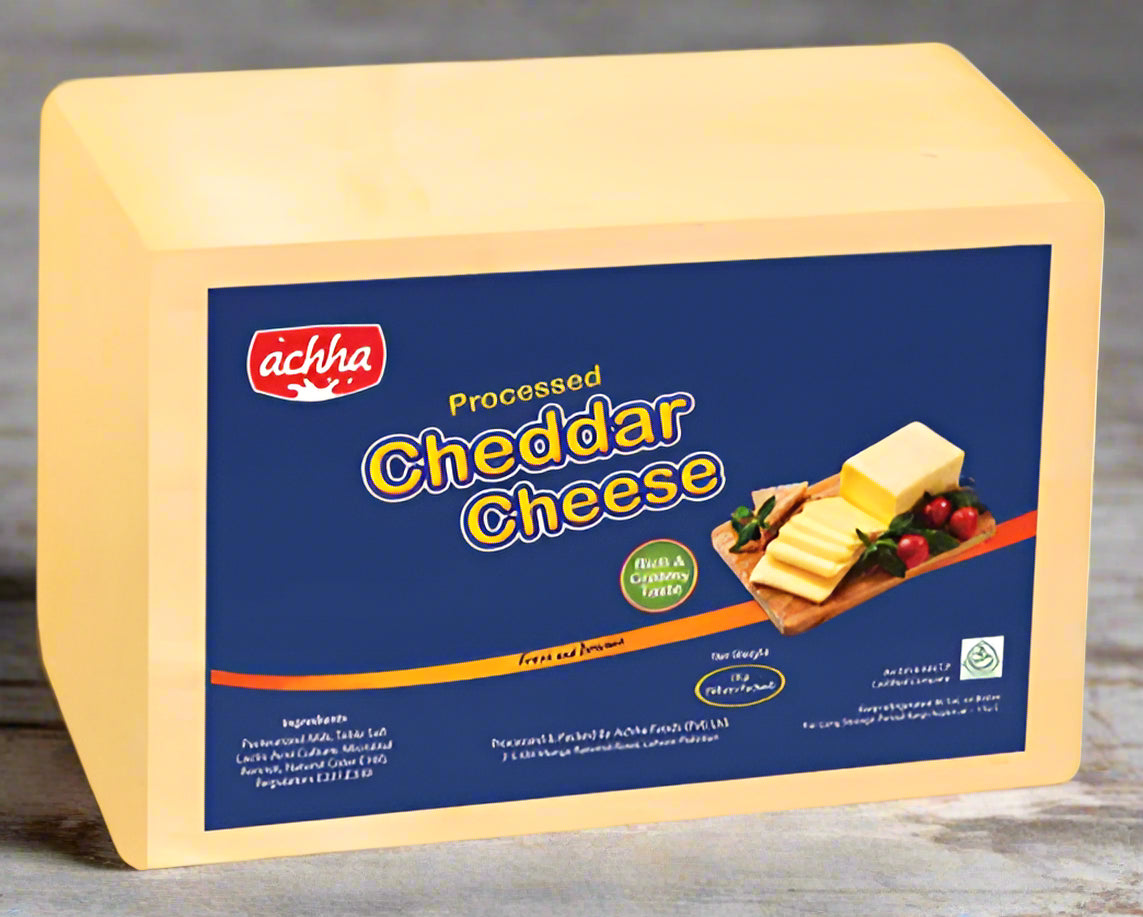 ACHAA CHEDDAR BLOCK CHEESE | 2KG