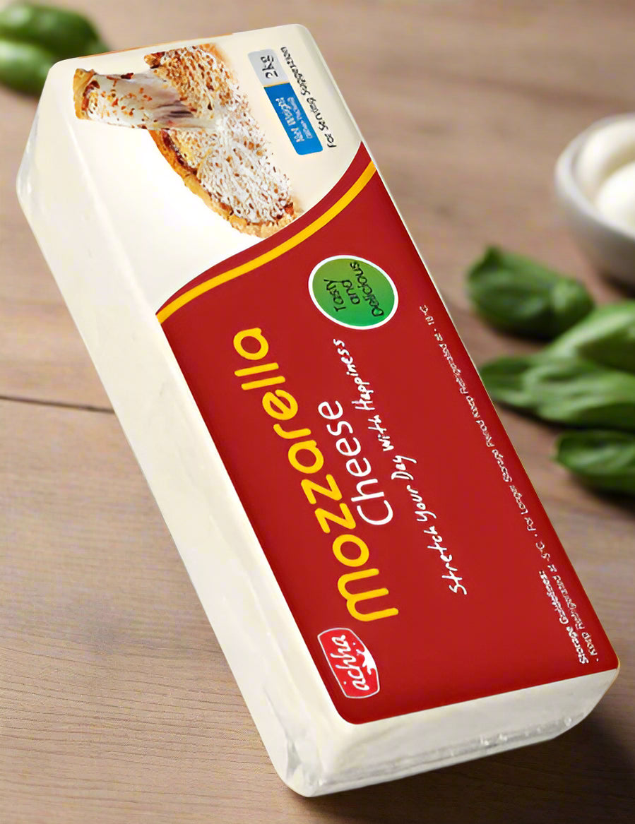 ACHAA MOZARELLA BLOCK CHEESE | 2KG