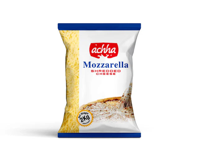 Achha Mozzarella Shredded | 2KG