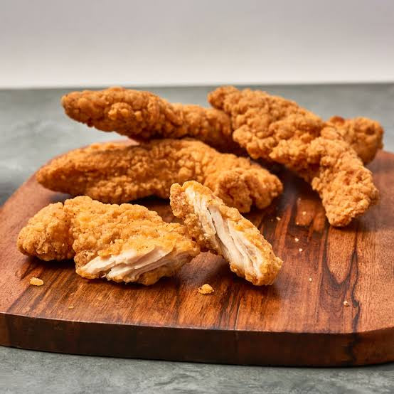 JUICY CHICKEN STRIPS 1KG 30 PIECES